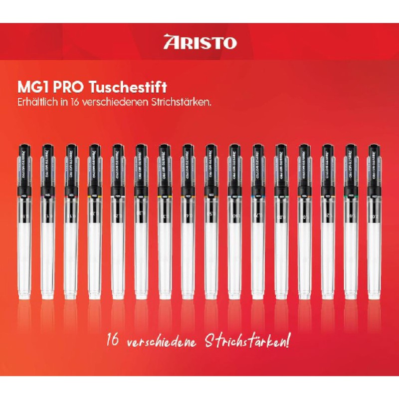 Aristo AR63010 tubular drawing pen (0,18 mm)
