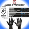 R MOVE 12 Pairs Work Gloves M Protective Polyurethane Gloves