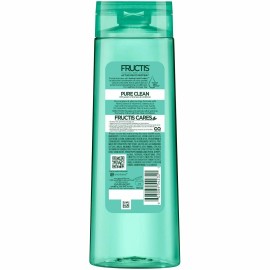 Garnier Fructis Pure Clean Fortifying Shampoo + Aloe Vera Extract 12.5 Ounces