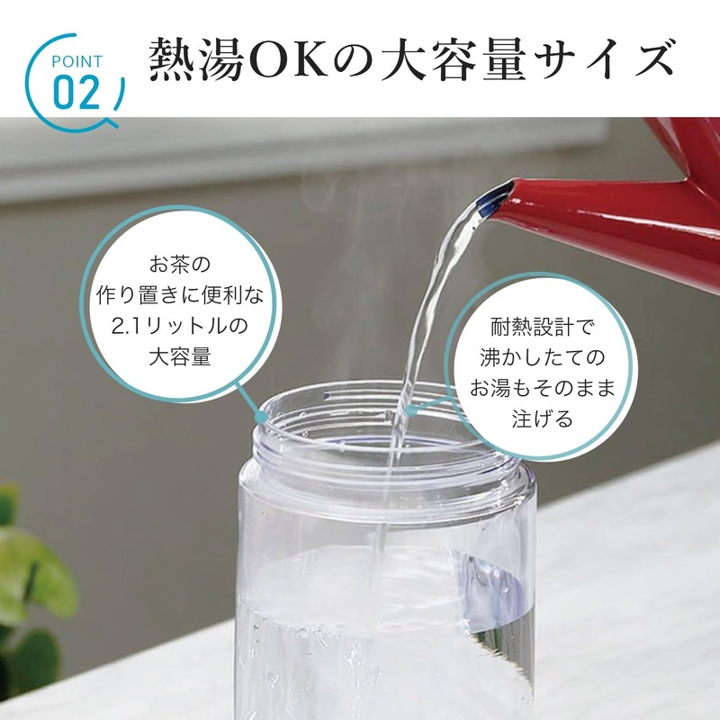Iwasaki Industries K-1286 W Lastroware Cold Water Bottle, 71 fl