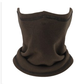 Unbranded Winter Neck Warmer Gaiter Windproof Ski Face Mask Fleece Scarf for Cold Weather - Army Green