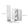 HISEEINLABEL 2pcs Wall Mounted Chopping Cutting Board Rack Pot Lid