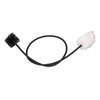 Saxophone Neck Cleaning Brush 50cm Bendable Metal Cotton Thread and
