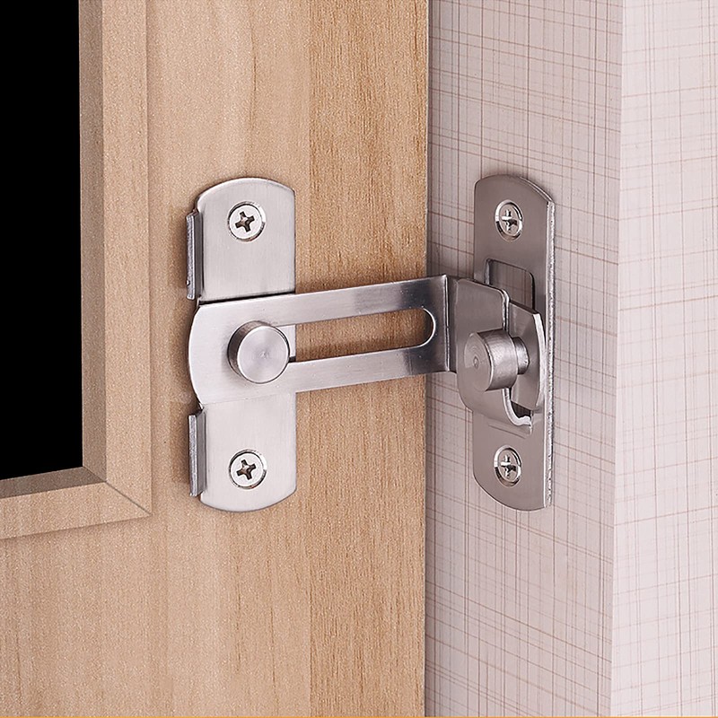 Door Latch Right Angle 90 Degree Folding Latch Stainless Steel