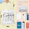 Odebyata Christian Gifts Tote Bag, Bible Verse God Jesus Aesthetic