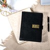 Vintage Diary with Lock, 256 Pages Leather Diary with Lock