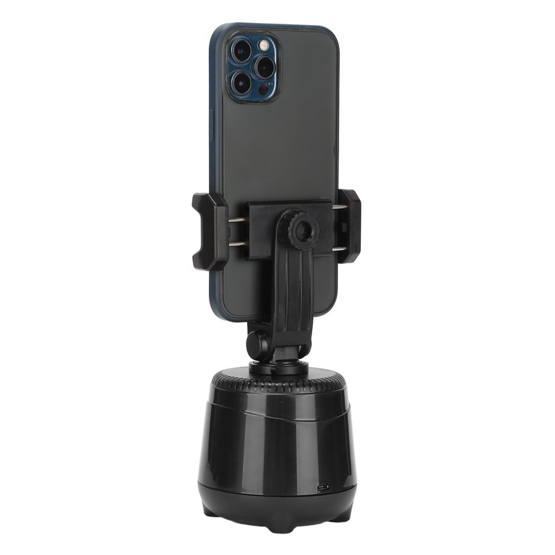 360 Tracking Phone Holder Face Tracking 360 Degrees Rotation AI