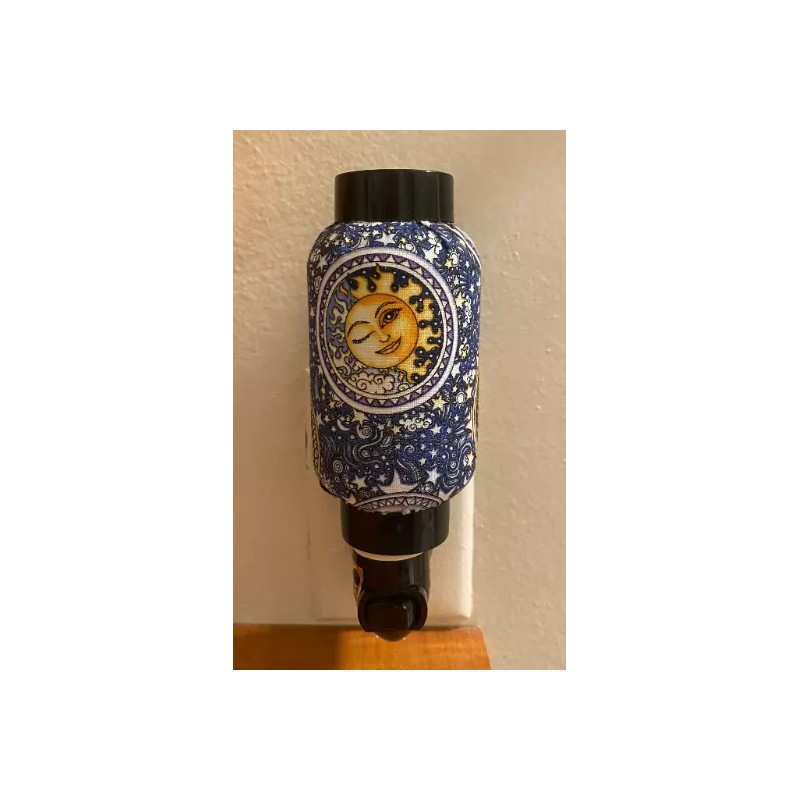 Cal mart gifts Oriental Japanese Sun/Moon with Stars fabric wall