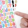 Alphabet Stickers Large Waterproof English Small Stickers Waterproof Uppercase Lowercase