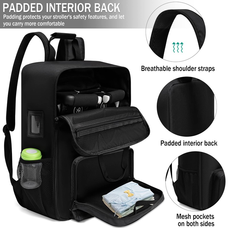 LUCKIPLUS Stroller Travel Bag Fits GB Pockit With GB Pockit