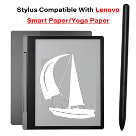A-10 Smart Paper Pen with Eraser Compatible for Lenovo Yoga Paper,Magnet Adsorption Stylus for Lenovo Smart PaperPen for Digital Writing Drawing,Palm Rejection(Black)