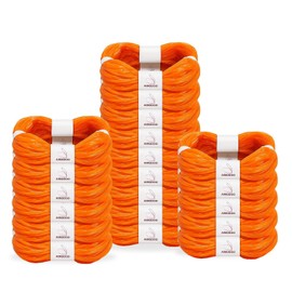 KMKMVV Pack of 20 Cat Litter Refill Bags Compatible with Your Genie Standard, Plus,XL and XL+ Litter Disposal Refill Cartridge and Jumbo Refills (Orange)