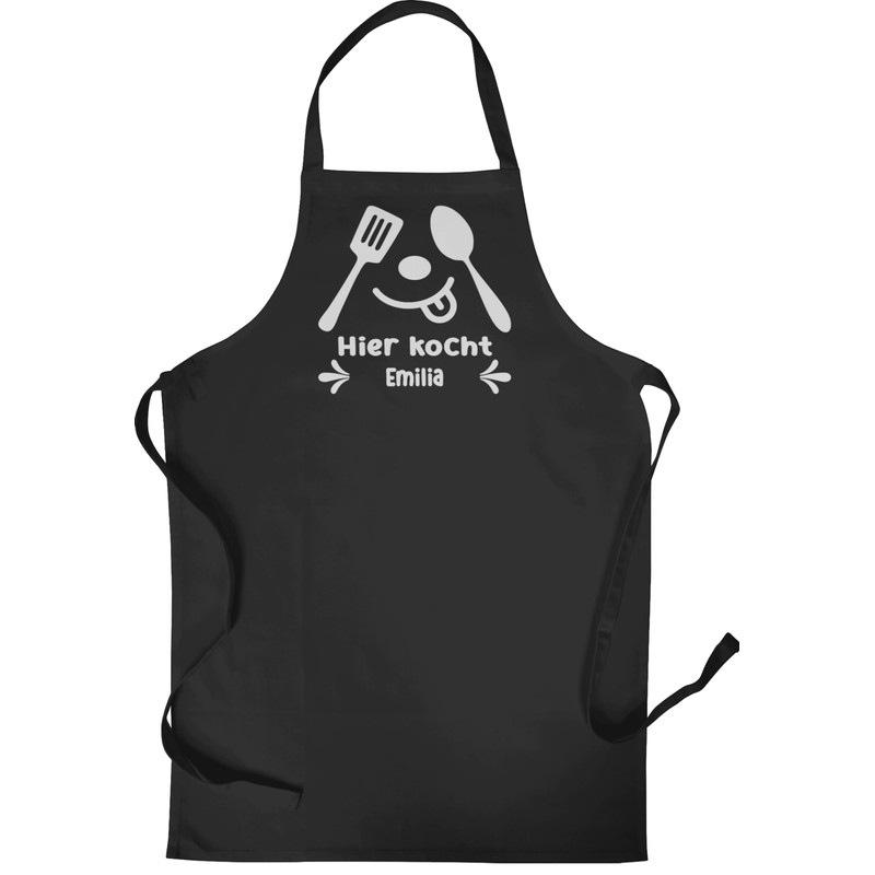 Geschenk mit Namen personalisiert by Shirtracer - Apron - Cooking