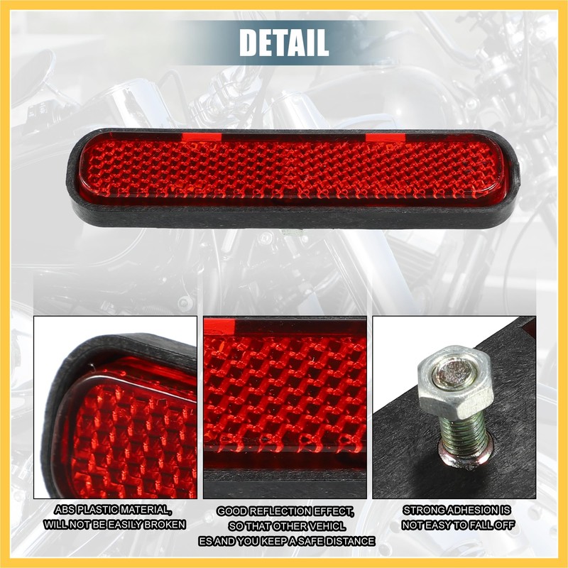 REPAIROCK Universal Reflector for Motorcycle Scooter Bicycle Safety Spoke Reflective