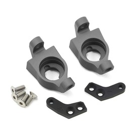 Vanquish Products Axial Wraith Steering Knuckles Grey Anodized