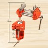 Clamp Bench Vise, Small Table Vise for Woodworking, Heavy Duty