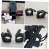 NOLITOY 2pcs Adjustable Quick Release Rubber Pole Clamp for Mounting