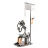 Steelman24 I Nuts and bolts sculpture Loo Man With Mobile