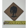 Unbranded Leatherette Bigfoot Sasquatch Patch Iron on Adhesive for Hats,