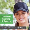 Gaiam Womens Classic Fitness Hat Baseball Cap White