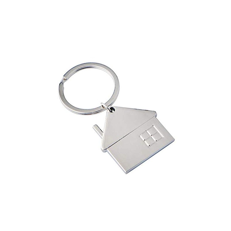 IKAAR Key Cahin Cute Cartoon House with Window keychain Mental