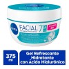 Nivea Gel Facial Refrescante Hyaluron Gel 375ml Grasa Día/noche