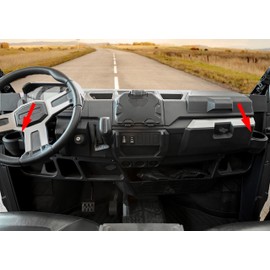 SAUTVS Cup Holder Drink Holder for Polaris Ranger 570 900 1000 Ranger XP 1000 Crew/General 1000/ XP 1000 Accessories(2PCS, Replace #5436836)