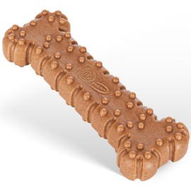 AMERICAN KENNEL CLUB AKC Training Wood-Infused Dog Chew Toy – Moderate Chewers, Durable & Long-Lasting, Beef Scented, Supports Dental Health – Multiple Shapes