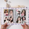 Shougege A5 Photocard Binder 200 Pockets with 25 Pcs Single-Side