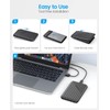 ORICO 2.5 Inch Hard Drive Enclosures, 2-Pack USB 3.0 to