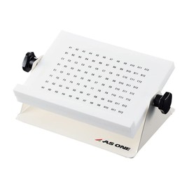 As One Microplate Tilting Stand MPS-2 with Address Display, 6.5 x 4.1 x 2.4 inches (166 x 105 x 60 mm) /1-5926-02