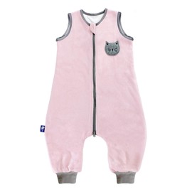 ililmmoe Baby Sleep Sack Winter Warm Infant Walk Sleep Bag with Legs Wearable Blankets Infant Pajamas 6months-4Years Pink/L