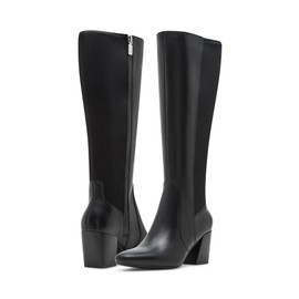 Blondo Women's Silvanna Knee High Boot, Black Leather, 8
