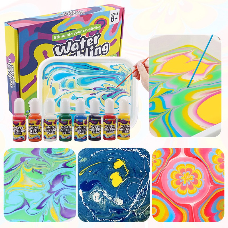 Water Painting Pen Professional 8 Colors Erasable Kids Floating Ink