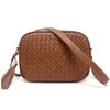 Small Crossbody Purses for Women Trendy Woven Cross Body Bag