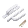 UPVC Door Handle Set 1 Set 210mm Handles Replacement Set