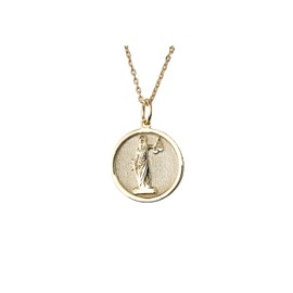 Lady Justice Necklace, Lady Justice Pendant, Lawyer Graduation Necklace, Lawyer Necklace Charm, Attorney in Law Gift, Birthday Gift Necklace