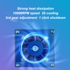 Solder Smoke Absorber Fan 10000RPM Multifunctional Soldering Cooling Fan with