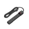 DEWENWILS 6-Outlet Power Strip Surge Protector 10 Foot Long Extension