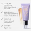 Saie Mini Sunvisor Broad Spectrum Face Sunscreen Moisturizer SPF 35