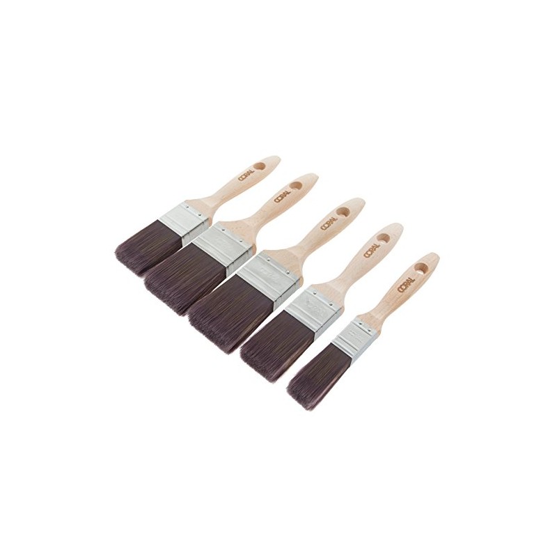 Coral 31707 Classic Paint Brushes with Synthetic Bristle Paintbrush Heads