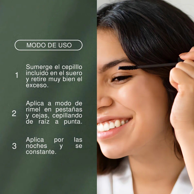 Green Eco Beauty Suero Para Crecimiento De Pestañas Lash Oil