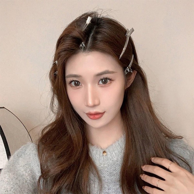 Du bill 금속 Du bill 클립 곱슬 머리핀 바레트 헤어
