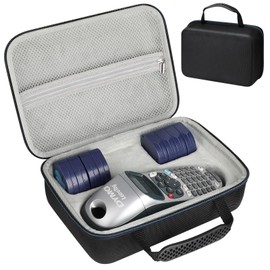 Case Compatible for DYMO LetraTag LT-100H Hand held Label Maker case for Label Maker Machine, Tape Cartirdges and More Accessories(Box Only)