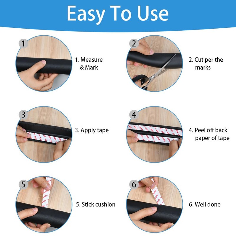 HOTUT Edge Protection Foam, 2 m Edge Protection Baby with