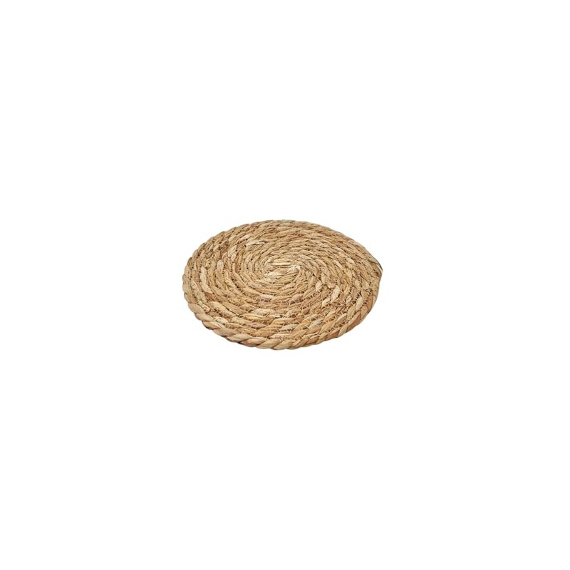 Round Heat Resistant Wicker Trivet Diameter 21 cm