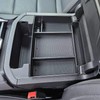 TOPINSTALL Power-Sliding Console Tray Compatible with 2021-2024 Chevy Tahoe/Suburban/GMC Yukon