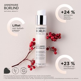 ANNEMARIE BÖRLIND Strengthening Intensive Care Anti-Ageing Revitalizer (15 ml) - For Demanding Skin, Firming, Regenerating, Revitalising, Vegan