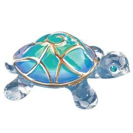 JGM1209 Tiffany Turtle Glass Figurine