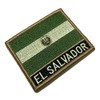 BP0203NV03 El Salvador Flag Embroidered Patch to Uniform, Kimono, Vest
